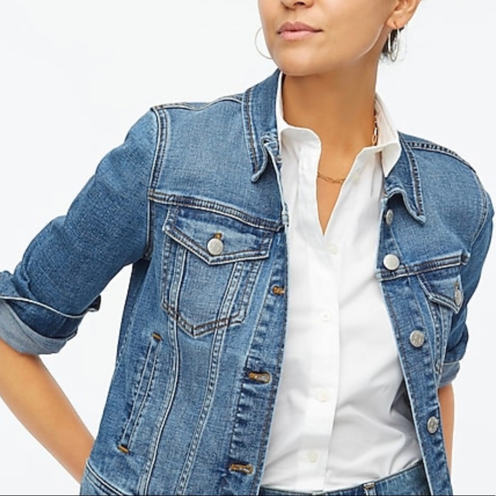 J. Crew Classic Jean Jacket, Size Medium